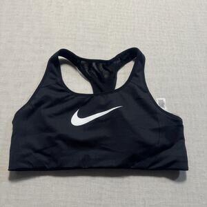 Nike‎ Women's Victory Shape High Support Sports Bra Sz M Black Brand New